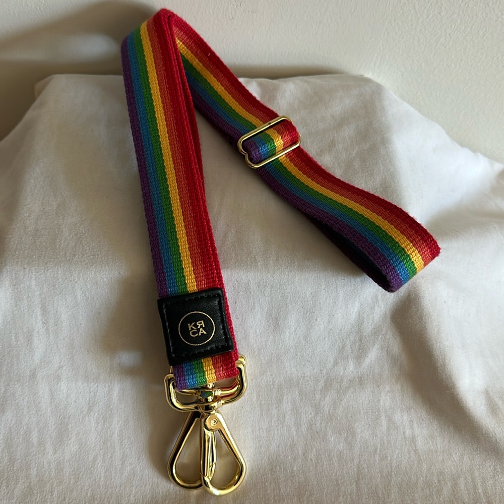 Rainbow Purse Tote Luggage Strap Pride